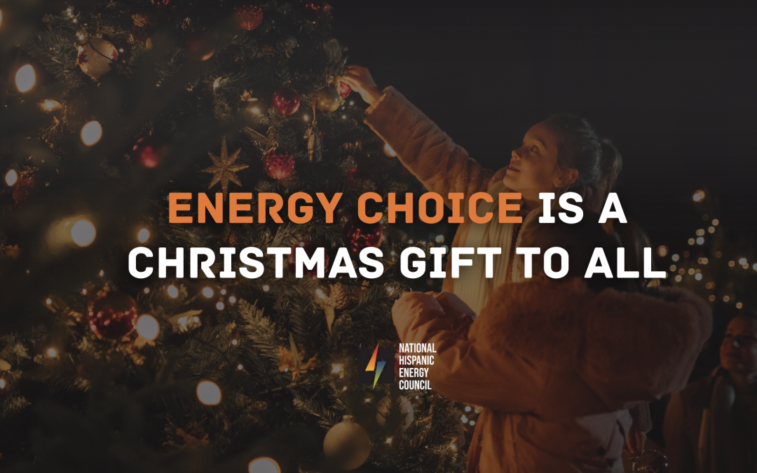 Energy Choice Is a Christmas Gift to All